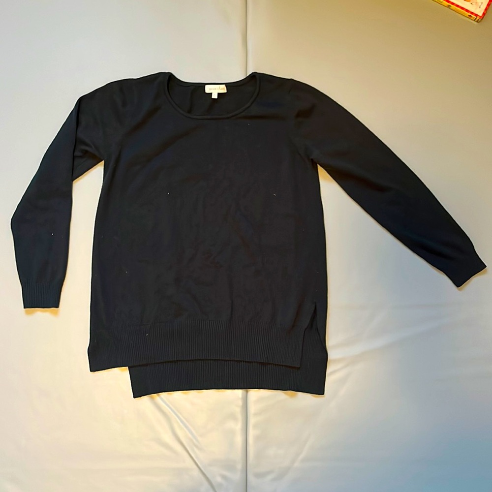 Grace & Lace dark green sweater